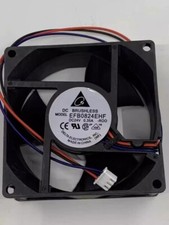 Delta EFB0824EHF 8032 DC24V 0.35A 8CM 3-Pin Inverter Cooling Fan picture