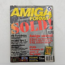 Amiga Format Issue 72 June 1995 SOLD Escom Commodore Amiga 10th Anniversary picture