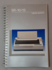 Vintage Star Micronics SG-10/15 Dot Matrix Printer Users Manual Book 1984 picture
