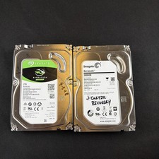 Lot of 2 Seagate Barracuda 2TB 72k RPM SATA III 3.5