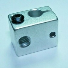 QTY10 HEAT BLOCK HOT END V6 BLOCK 20x16x12mm EXTRUDER HEAD ALUMINUM 3D PRINTER picture