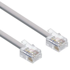 NEW C2G 7ft RJ12 Male to RJ12 Male Modular Cable Straight #09598 picture