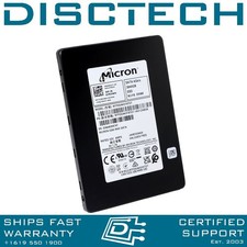 Micron 5300 MAX 3.84TB SATA 6Gbps SED MU 2.5 SSD MTFDDAK3T8TDT-1AW16ABD JN3WH picture