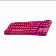 Logitech G PRO X TKL RAPID Wireless Pink Gaming Keyboard English QWERTY picture