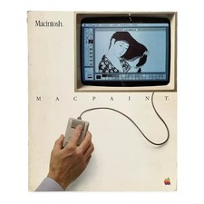 Apple Macintosh MacPaint User's Manual 1983 Vintage Original 030-0848 picture