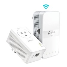 TP-Link TL-WPA7617 KIT Dual-Band Powerline Wi-Fi Extender Kit White LAN Port picture