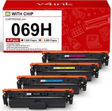 069H Toner Cartridges 4 Pack Replacements printer ink picture