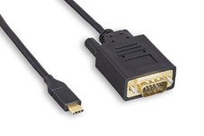 3Ft-10Ft SuperSpeed USB 3.1 Type C to SVGA HD15 Cable 10G 28 AWG Mac PC Monitor picture