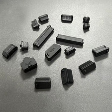 16Pcs/Set Universal anti Dustproof Notebook Port Plug Silicone Protector USB Ela picture