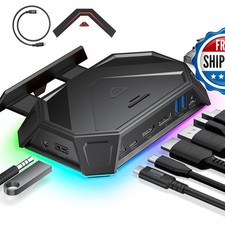 JSAUX 12-in-1 RGB Docking Station for Steam Deck/ROG Ally/Legion Go HB1201B picture