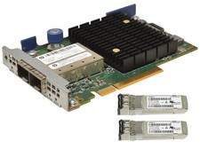 HP FlexFabric 556FLR-SFP+ Dual Port SFP+ 10GbE Adapter 764460-001 732454-001 picture
