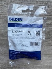 BELDEN RVAFPUBK-S1 Revconnect 10GX UTP Field Mount Plug Black -- Lot of 10 picture