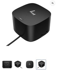 HP Thunderbolt Dock 120W G4 Docking Station - Black - 100% BRAND NEW (Open Box) picture