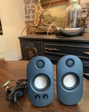 onn AC Powered Computer Speakers with Volume and Bass Controls, 7.32