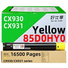 85D0HY0 Yellow Toner Cartridge Compatible for Lexmark CX930 CX931 Color Printer picture