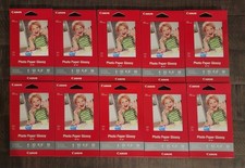 Canon Photo Paper Glossy 4x6 500 Sheets Total Brand New Sealed picture