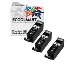 3 pack PGI225 Black ink Cartridge fits PIXMA iP4820 MG5120 Printer picture