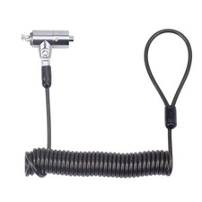 I3C 3.0 Keyed Laptop Lock Cable 5.9FT Wedge Type Slot (6x2.5mm) picture