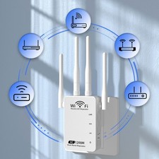 1200Mbps Extensor de rango WiFi Amplificador de Internet Amplificador de señal picture