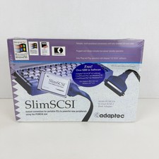 Adaptec SlimSCSI 1460 PCMCIA to Fast SCSI-2 Host Adapter Kit APA-1460 NIP Sealed picture