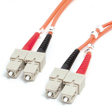 Startech 6.6Ft/2M OM1 Fiber Cable, SC to SC, 62.5/125, Optic (FIBSCSC2) picture