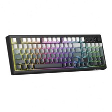 ZIYOU LANG K100 Tri‑Mode Keyboard,PBT Gradient Side‑Print RGB Gaming Keyboard picture