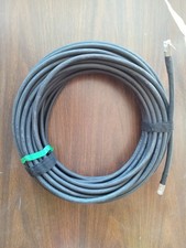 Cat6A Outdoor Direct Burial Ethernet Cable 64ft+ Shielded F/UTP 23AWG RJ45 picture