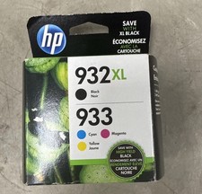 HP 932XL/933 (N9H62FN) Cyan/Black/Magenta/Yellow Ink Cartridge picture