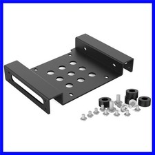 Aluminum 5.25 Inch to 2.5/3.5 Inch Hard Drive Mount Kit with Shock Absorption picture