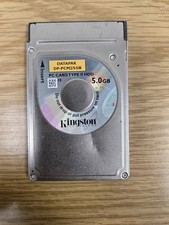 Kingston DataPak Type II PC Card hard disk drive picture