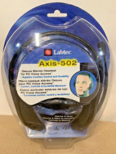 LABTEC Axis-502 Stereo Headset for PC Voice Access Noise Canceling picture