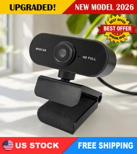 1080P Full HD USB Webcam for PC Desktop,Laptop Web Camera with Microphone picture