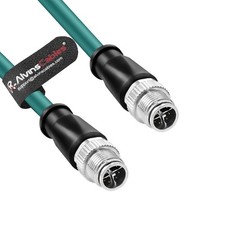 M12 X-Code 8 Pin Ethernet Cable DragChain for Cognex Basler Industrial Camera 5m picture