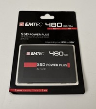 Emtec ECSSD480GX150 X150 Power Plus 2.5” SSD 480 Gb - New Sealed picture