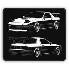 1986-1991 Mazda RX-7 (FC) Mouse Pad - Desk Pad Gift picture