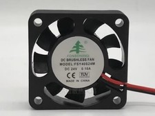 FONSONING FSY40S24M 4010 DC24V 0.10A 4CM 2-wire silent cooling fan picture