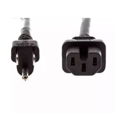 Lot 2x NEW Cisco 72-0770-01 Power Cord 10ft 300V 3x16AWG C15 Notched picture