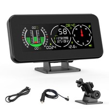 GPS Car Digital Inclinometer for Off Road Vehicles, Head Up Display DC 10-30v... picture