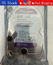 1PCS New Western Digital WD20PURX 64P6ZY0 Purple 2TB 5400RPM 3.5