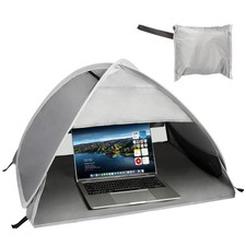 Laptop Tent - Laptop Sun Shade - for Work from Anywhere, Anti-Glare, Lightwei... picture