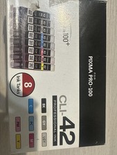 Canon CLI-42 Ink Cartridges for PIXMA PRO-100 Black Gray Cyan Set of 8 picture