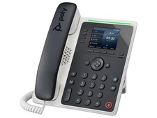 HP Poly Edge E220 IP Phone, Corded desktop phone with Power Supply | 89B50AA#ABA picture