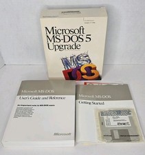 Microsoft MS-DOS 5.0 Upgrade 3.5