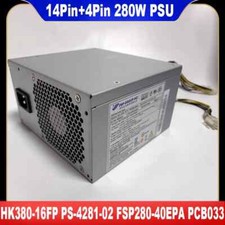 280W PSU For Lenovo H50-50 ThinkCentre Edge 92 H50-50 Power Supply 14+4 54Y8900 picture