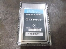 LINKSYS PCMPC100 ETHERFAST 10/100 PC CARD (BIN109) picture