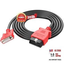 Original OBD2 Main Test Cable,16 Pin 3-Row OBDII Diagnostic Connector | Only picture