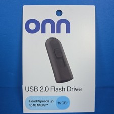 Onn USB 2.0 16GB Flash Drive Up To 10 MB/s picture