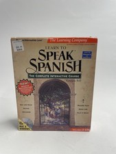The Learning Company Learn to Speak Spanish 6.0 Complete Set picture