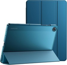 Slim Tri-Fold Folio Stand Case for 2023 Samsung Galaxy Tab A9+ 11-Inch, Teal picture