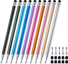 LINFANC 10Pcs 2-in-1 Stylus Pen for Touchscreen Stylus Pen for iPad Pencil picture